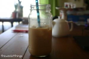 Iced Coffee in a Jar