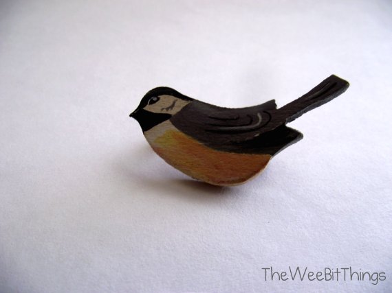 Vintage Bird Brooch