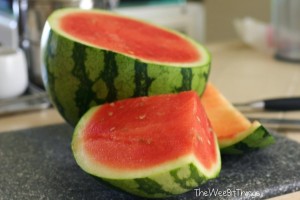 A Ripe Summer Watermelon