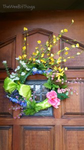 Home Project Spring Wreath